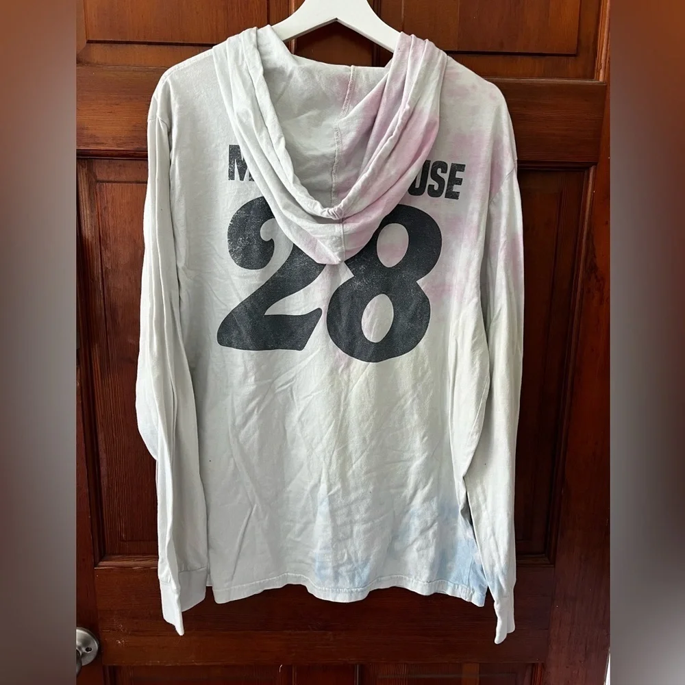 Disney Mickey Mouse Hoodie L Pastel Ombre Long Sleeve, Graphic tee, 100% Cotton
